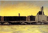 River Canvas Paintings - East River